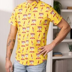 Tapatio Hot Sauce Button Up Shirt Size 2XL
